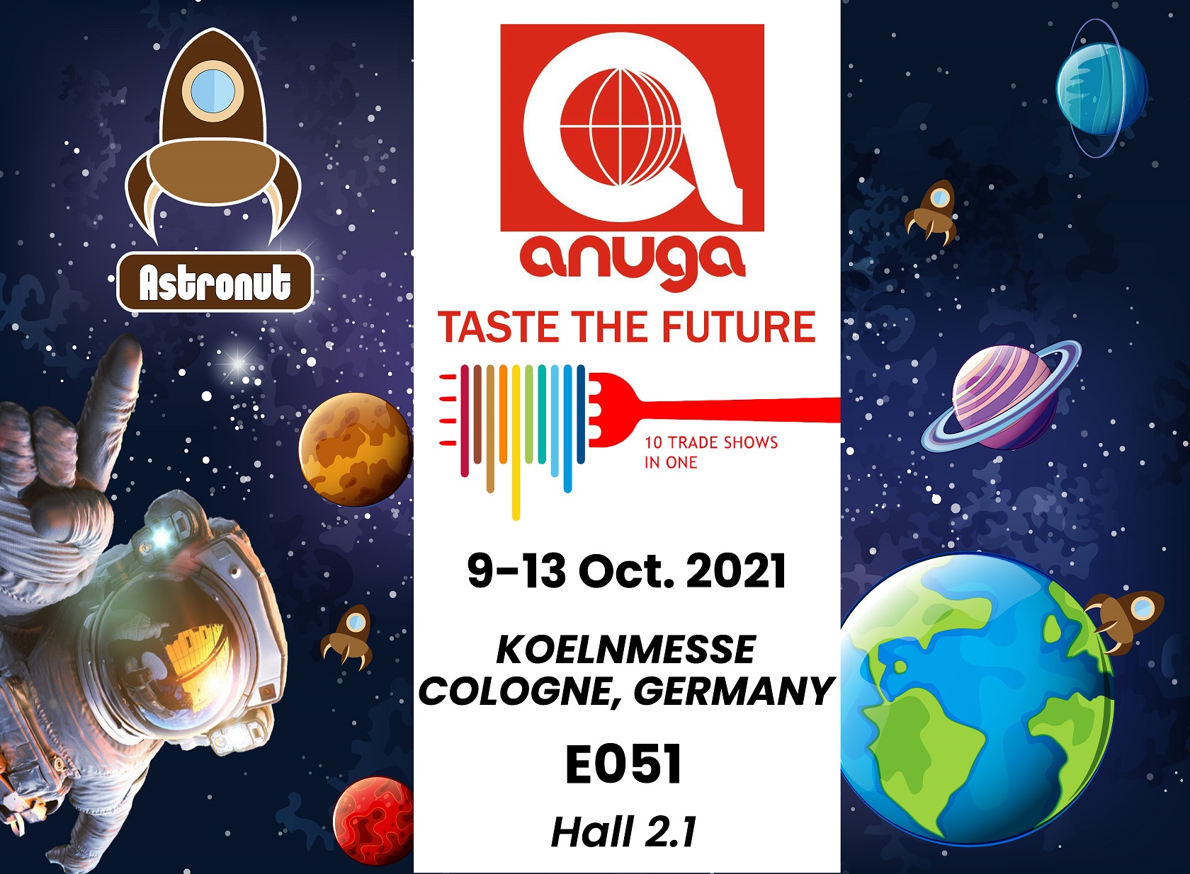 Visit our stand at ANUGA 2021