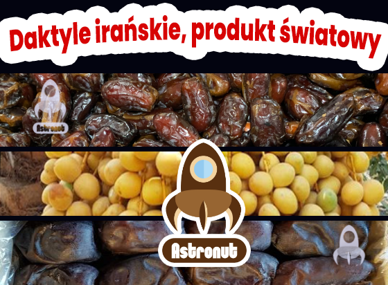 Daktyle irańskie, produkt światowy